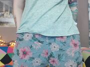 Goddess Green Eyed - Tease And Denial Floral Print Joggers