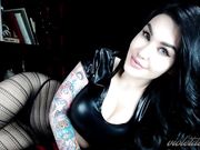 Violet Doll - Sheer Pantyhose Tease