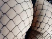 Violet Doll - Fishnet Ass JOI
