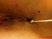 Mandy Flores — Blue Anal Beads