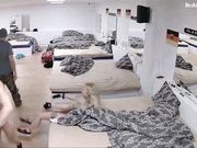 Hot couple in one Hardcore Dorm room fucking