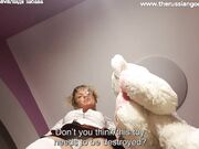 Nadya Zabava - I'll Trample On You And Your Face.Humiliatrix In Action.Femdom,foot Fetish.