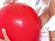 Talia mint balloons fetish video HD