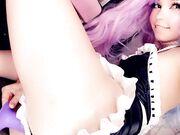 Belle Delphine - 07-09-2020 Purple Dildo (2)