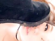 Belle Delphine - Boot Licking (1)