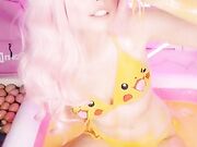 Belle Delphine - Pikachu and Eggs (14)