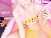 Belle Delphine - Pikachu and Eggs (16)