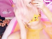 Belle Delphine - Pikachu and Eggs (16)