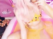 Belle Delphine - Pikachu and Eggs (16)