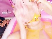 Belle Delphine - Pikachu and Eggs (16)
