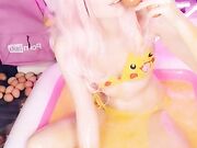 Belle Delphine - Pikachu and Eggs (16)