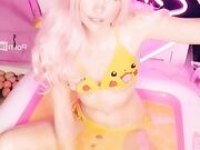 Belle Delphine - Pikachu and Eggs (17)