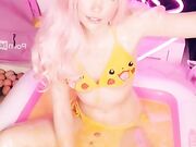 Belle Delphine - Pikachu and Eggs (17)