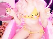 Belle Delphine - Pikachu and Eggs (2)