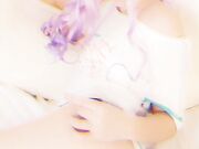 Belle Delphine - WhiteCap PurpleHair (2)