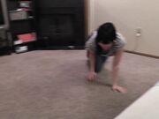 Hypnotized babysitter obeys the commands of the little pervert