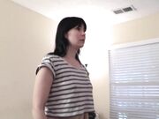 Hypnotized babysitter obeys the commands of the little pervert