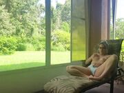 CaraDay - Sensual Masturbation On The Porch