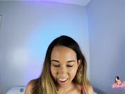 Selena Ryan - Big Booty Latina Stripper Creampied; POV Dildo Ride  