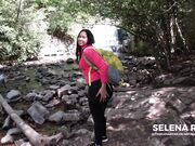 Selena Ryan - Camping Creampie; Horny Latina goes Hiking  