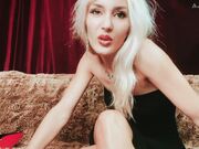 Mistress Euryale - Black Dress Bare Feet