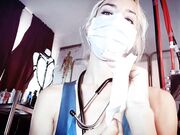 Mistress Euryale - White Latex Glove Fetish JOI