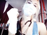 Mistress Euryale - White Latex Glove Fetish JOI