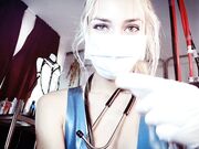 Mistress Euryale - White Latex Glove Fetish JOI