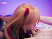 [ManyVids] AliceBong - Hot Asuka plays with a Cock