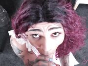 Zoey DiMarco - Sissy Maid Gets Called In To Give Head 