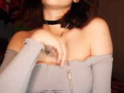 AftynRose - Asmr- Seductive Body Touching (No Talking, But Plenty Of Mouth Sounds)