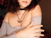 AftynRose - Asmr- Seductive Body Touching (No Talking, But Plenty Of Mouth Sounds)