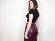 Miss Alika White - Reverse Strip Tease