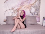 Mohawk Molly - Roommate Exposes Your Foot Fetish