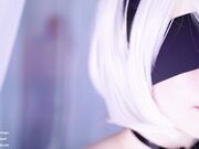 MollyRedWolf - Nier Automata Bunnygirl 2 Cumshot