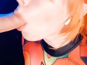 MollyRedWolf - Selfie Asuka Shinji Cums In Her Mouth
