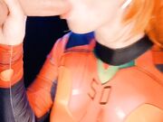 MollyRedWolf - Selfie Asuka Shinji Cums In Her Mouth