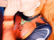 MollyRedWolf - Selfie Asuka Shinji Cums In Her Mouth