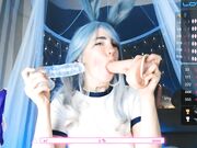 MollyRedWolf - Showed Her Skill Slobbering Blowjob