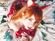 MollyRedWolf - Surprised Him Deepthroat, Sloppy Blowjob