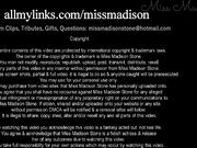 MissMadisonStone - 80s Fitness Instructor - Muscle Worship