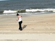 Gaberiella - BBW Public Beach Nudity