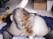 [Reddit] Liz_103 - Horse dildo and tail