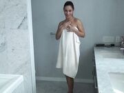 Alyssa Reece - Little Sister Fresh Out Of Shower JOI