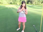 Alyssa Reece - Public Cum On Caribbean Golf Course JOI