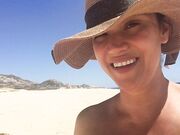 Alyssa Reece - Public Nipple Orgasm On Caribbean Beach