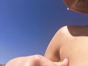 Alyssa Reece - Public Nipple Orgasm On Caribbean Beach