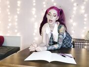 PuppyGirlfriend - Schoolgirl Cock Sucking Under The Desk