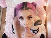 PuppyGirlfriend - Brainless Fucktoy - Ahegao Blowjob POV