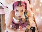 PuppyGirlfriend - Brainless Fucktoy - Ahegao Blowjob POV